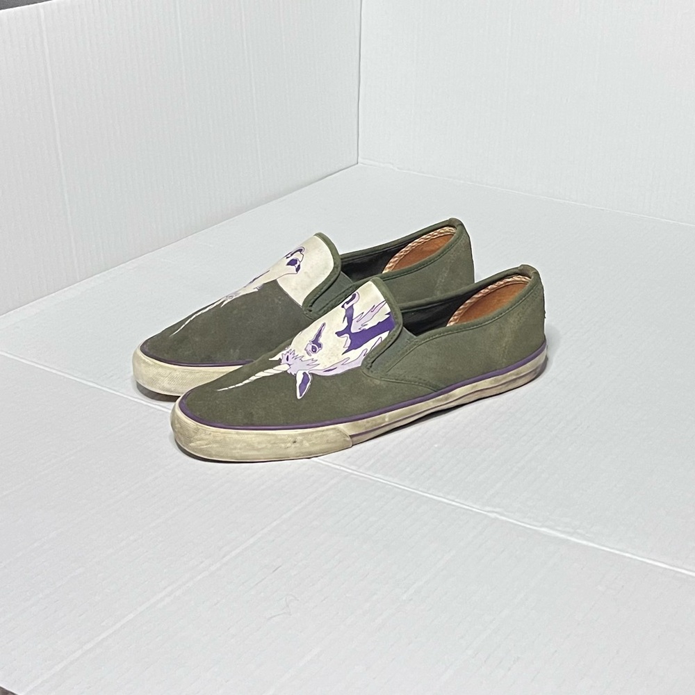 80%20 Distressed Leather Unicorn Sneakers